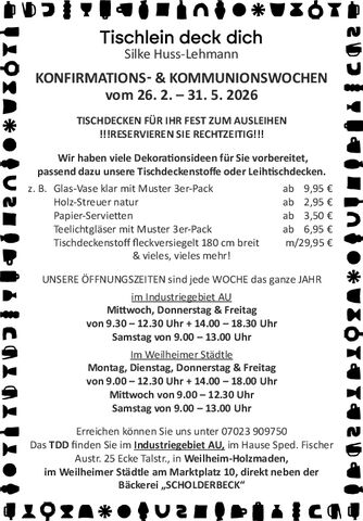 SVÖ Konfirmation / Kommunion