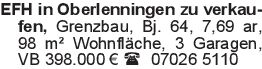 EFH in Oberlenningen zu v