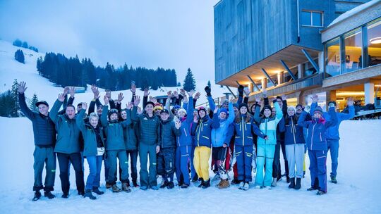 Nicht nur auf der Piste, auch bei den Organisatoren und Helfern der beiden ausrichtenden Vereine war die Stimmung beim zweiten T