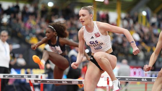 Franziska Blessin von der LG Filder verpasste in Dortmund den Einzug ins Finale. Foto: Ralf Görlitz