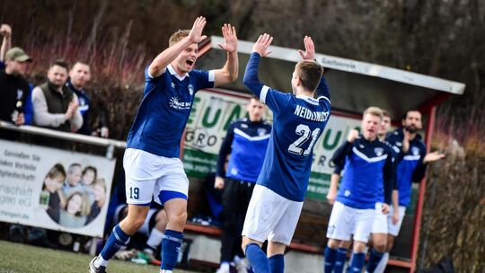 Gute Laune beim TV Neidlingen: Nach dem Kantersieg in Dettingen bekommen es die TVN-Kicker mit dem formstarken VfB Neuffen zu tu