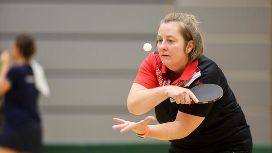 Katrin Meinzinger und die Weilheimer Frauen bleiben trotz Pleite auf Rang drei der Landesklasse. Foto: Carsten Riedl
