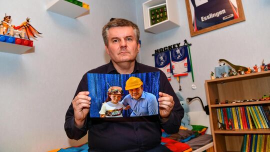 Richard Garbas sucht seinen Sohn.  Foto: Markus Brändli