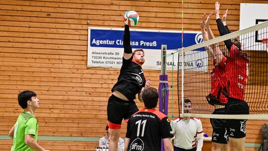 Es hat sich ausgeschmettert: Die aus drei Vereinen bestehende SG Neckar-Teck ist Gecshichte. Foto: Markus Brändli