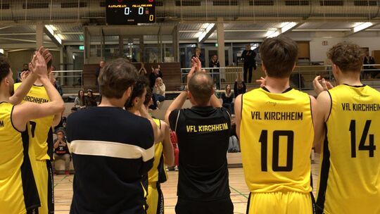 Applaus: Kirchheims Regionalligabasketballer treten als Zweiter in Fellbach an. Foto: Thimo König