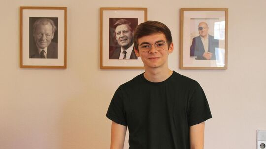 Jannik Kegler von den Jusos fordert einen radikalen Neuanfang für die SPD.  Foto: Caroline Holowiecki