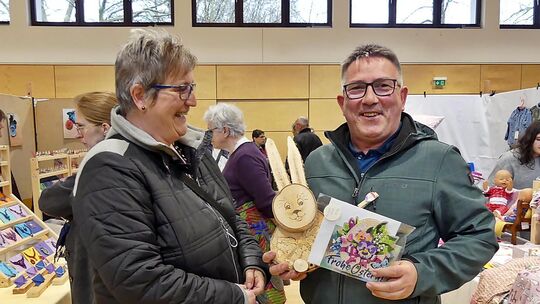 Zum 33. Mal hat der Ostermarkt in Schlierbach seine Pforten geöffnet. Foto: Sabine Ackermann Zum 33. Mal hat der Ostermarkt in Schlierbach seine Pforten geöffnet. Foto: Sabine Ackermann