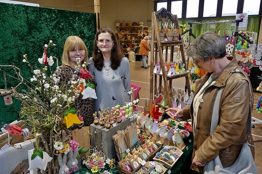 Zur 33. Ausgabe in Schlierbach zeigten Kunsthandwerker und Hobbykünstler ihr Können. Foto: Sabine Ackermann