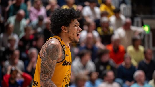 Seit Wochen in überragender Form bei den Kirchheimern: Tylan Pope. Foto: Nina Sander Seit Wochen in überragender Form bei den Kirchheimern: Tylan Pope. Foto: Nina Sander