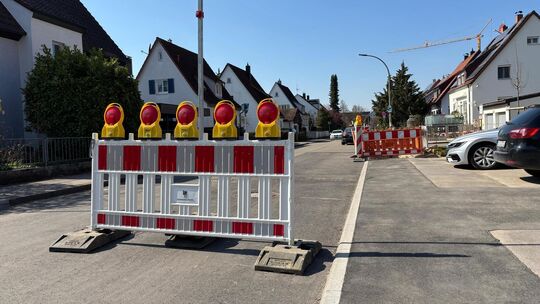 So sieht es derzeit auf Höhe der Hochhäuser an der Saarstraße aus. Foto: Thomas Zapp So sieht es derzeit auf Höhe der Hochhäuser an der Saarstraße aus. Foto: Thomas Zapp