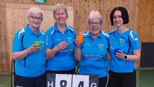 So sehen Meisterinnen aus: Das Frauenteam des TV Bissingen II. Foto: pr So sehen Meisterinnen aus: Das Frauenteam des TV Bissingen II. Foto: pr