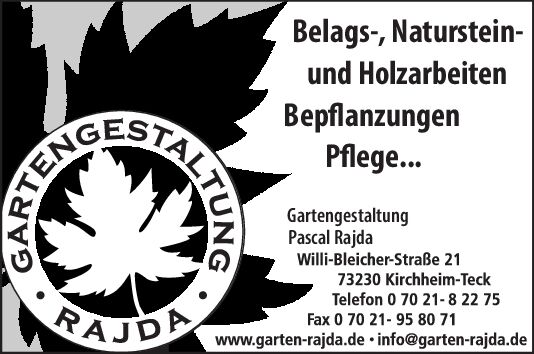 Gartengestaltung