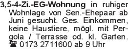 3,5-4-Zi.-EG-Wohnung in r