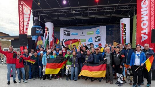 Die Master-Nationalmannschaft in Schladming. Foto: pr