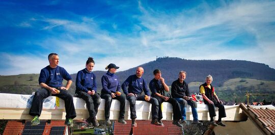 Arbeit in luftiger Höhe – mit Aussicht und Teamgeist