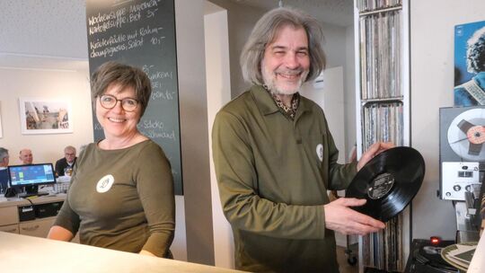 Ulrike und Frank Ferrari in ihrem Element. Foto: Karin Ait Atmane Ulrike und Frank Ferrari in ihrem Element. Foto: Karin Ait Atmane