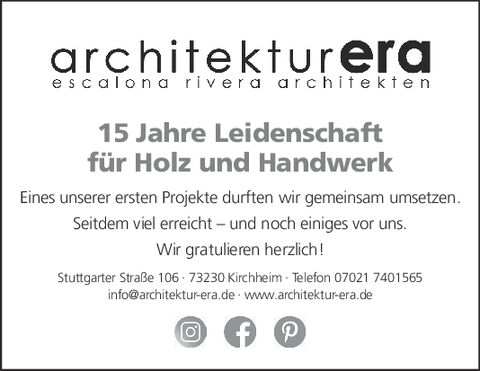 15 Jahre Holzbau Jakob