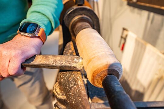 Die ehemalige Wagnerwerkstatt aus Lenningen ist im Heimatmuseum in Althütte zu neuem Leben erwacht.