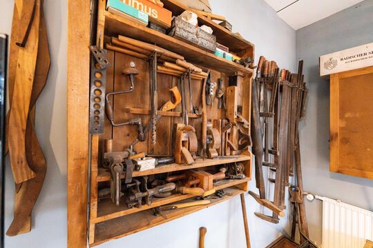 Die ehemalige Wagnerwerkstatt aus Lenningen ist im Heimatmuseum in Althütte zu neuem Leben erwacht.