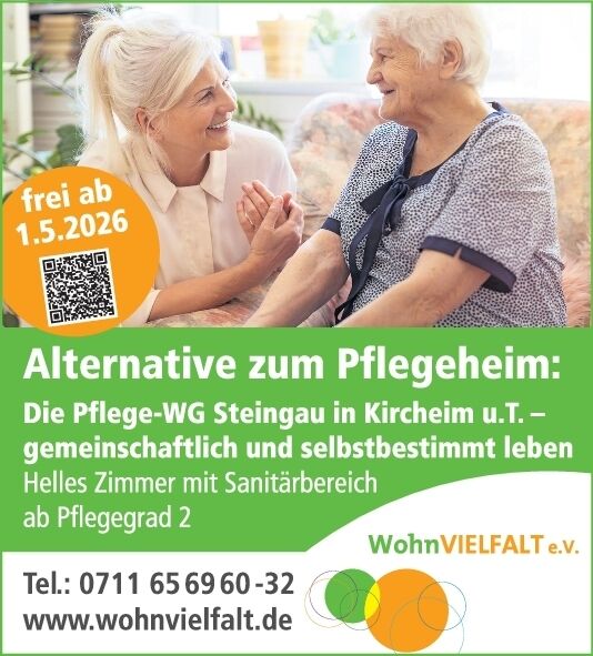 Alternative zum Pflegeheim:Helles Zimmer