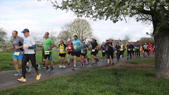 Der Liwa-Lauf in Lichtenwald ist ein echter Renner. Foto: Herbert Rudel Der Liwa-Lauf in Lichtenwald ist ein echter Renner. Foto: Herbert Rudel