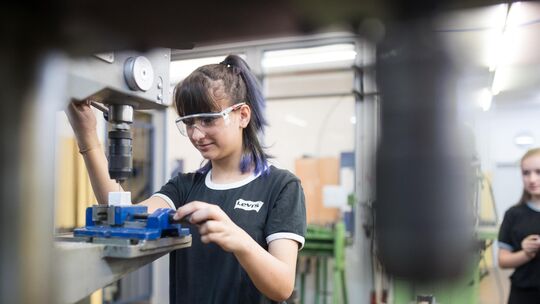 Am 23. April 2026 öffnet die Wirtschaft in der Region Stuttgart wieder ihre Türen für den bundesweiten Girls’ Day. Foto: Carsten Am 23. April 2026 öffnet die Wirtschaft in der Region Stuttgart wieder ihre Türen für den bundesweiten Girls’ Day. Foto: Carsten