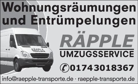 Wohnungsräumungen (Teckbote)