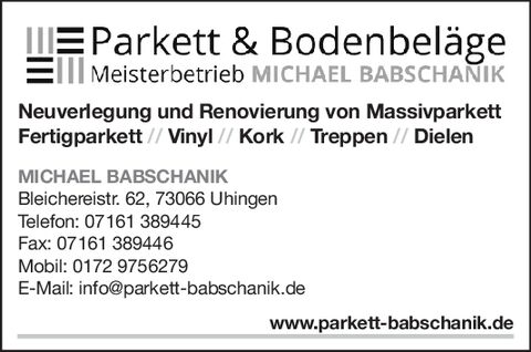 Neuverlegung und Renovierung