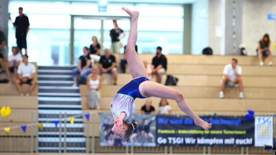 Am Schwebebalken, der als erstes Gerät vor Boden, Sprung und Stufenbarren drankommt, ist der VfL laut Trainerin Michaela Pohl di
