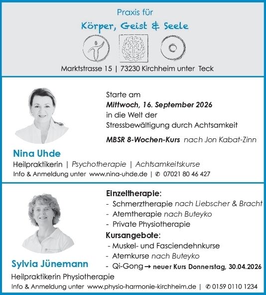 Praxis für Körper, Geist & Seele