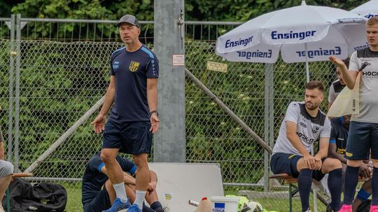 Patrick Müller hört am Saisonende nach vier Jahren als Trainer der SGOH auf. Foto: Michael Treutner Patrick Müller hört am Saisonende nach vier Jahren als Trainer der SGOH auf. Foto: Michael Treutner