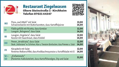 Mittagstisch