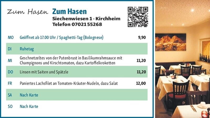 Mittagstisch