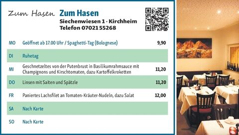 Mittagstisch