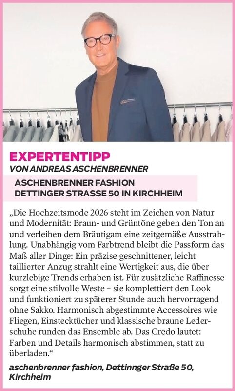 Expertentipp Hochzeit