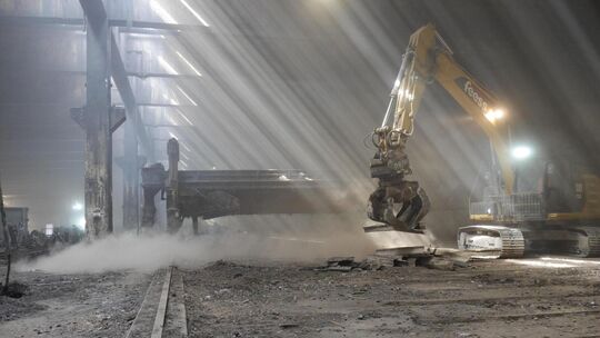 Rund 20 Millionen Euro kostet die Modernisierung der Anlage. Besucher können am Sonntag einen Blick hineinwerfen. Foto: pr