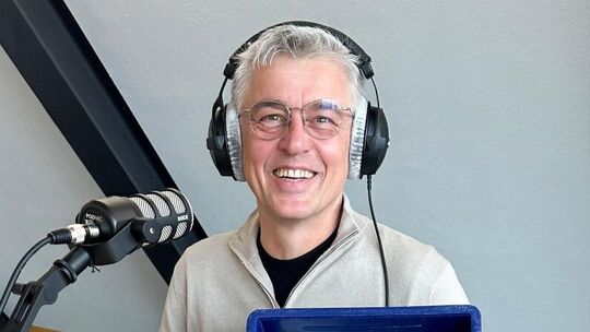 Podcast mit Bernd Sigel Foto: pr