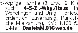5-köpfige Familie (3 Erw.