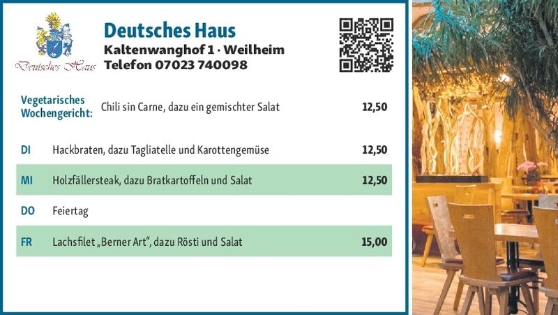Mittagstisch