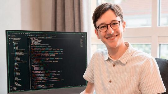 Für David Vornholt ist das Programmieren alles andere als eine monotone Aktivität: Softwareprobleme zu lösen erfordere Kreativit Für David Vornholt ist das Programmieren alles andere als eine monotone Aktivität: Softwareprobleme zu lösen erfordere Kreativit