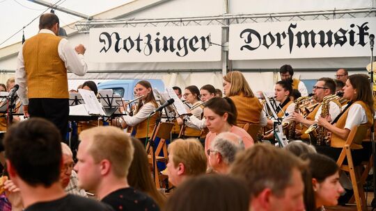 Dätscherfest Notzingen 2024, Musikverein Notzingen-Wellingen