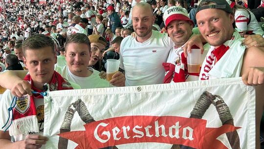 Die „Gerschdaklopfer“ freuen sich auf Berlin.  Foto: pr