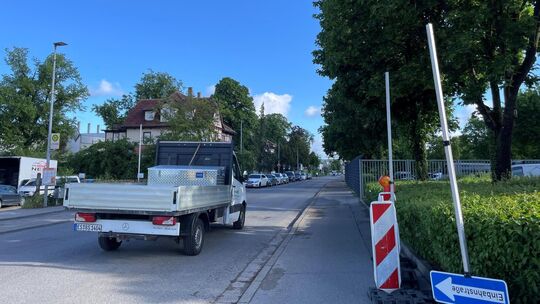 Es gilt ab Dienstag wieder die Einbahnstraßenregelung. Foto: Iris Häfner