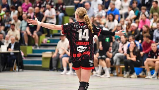 Nora Erhardt und die TG-Frauen sind auf bestem Weg, einen neuen Torerekord in der 2. Liga aufzustellen. Foto: Markus Brändli Nora Erhardt und die TG-Frauen sind auf bestem Weg, einen neuen Torerekord in der 2. Liga aufzustellen. Foto: Markus Brändli