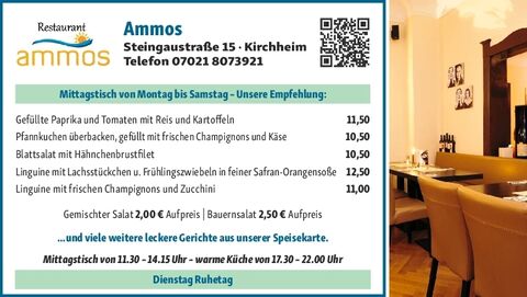 Mittagstisch