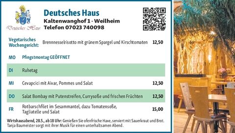 Mittagstisch