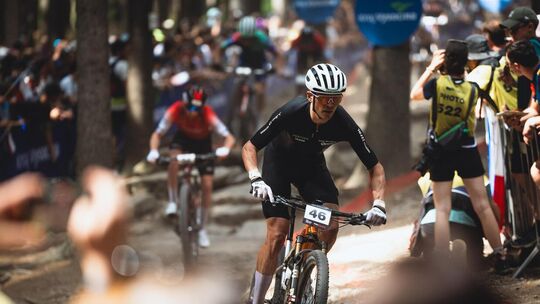 „Richtig happy“ mit Platz 14: Max Brandl. Foto: Thomas Weschta
