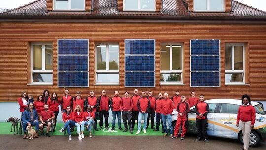 Die Mitarbeiter des energieteam süd.Foto: energieteam