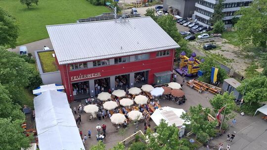 Das Feuerwehrfest in Schlierbach lockte viele Besucherinnen und Besucher ins Magazin. Foto: pr Das Feuerwehrfest in Schlierbach lockte viele Besucherinnen und Besucher ins Magazin. Foto: pr