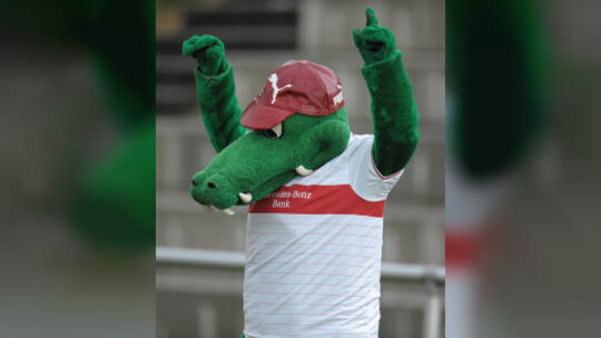 VfB-Maskottchen Fritzle wird ebenfalls in Jesingen erwartet. Foto: pr VfB-Maskottchen Fritzle wird ebenfalls in Jesingen erwartet. Foto: pr